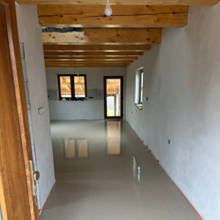 Anhydrit - lité podlahy